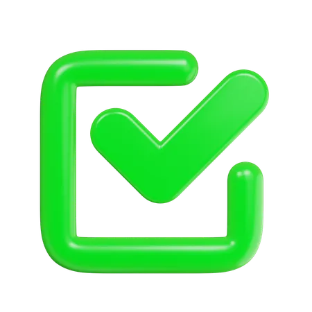 Verificar  3D Icon