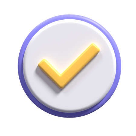 Verificar  3D Icon