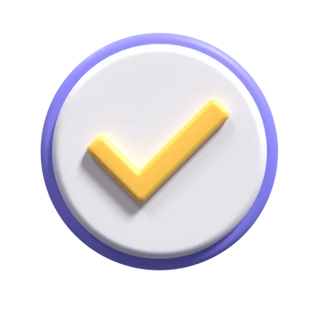 Verificar  3D Icon