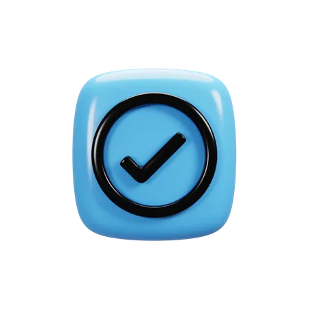 Verificar  3D Icon