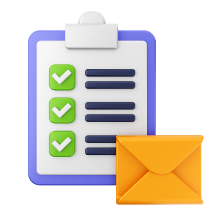 Verificar email  3D Icon