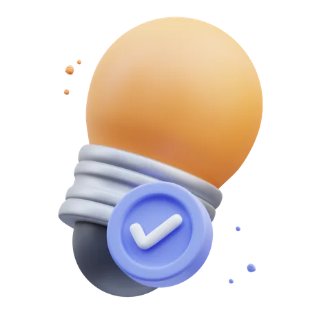 Verificar ideia  3D Icon