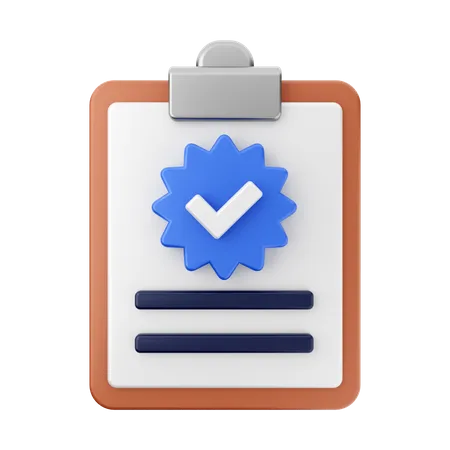 Verificar informe  3D Icon