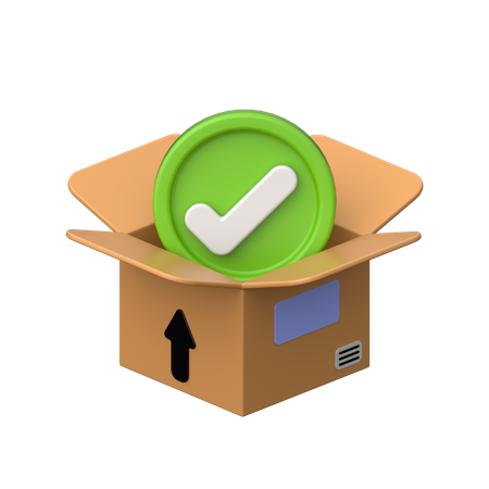 Verificar logística  3D Icon