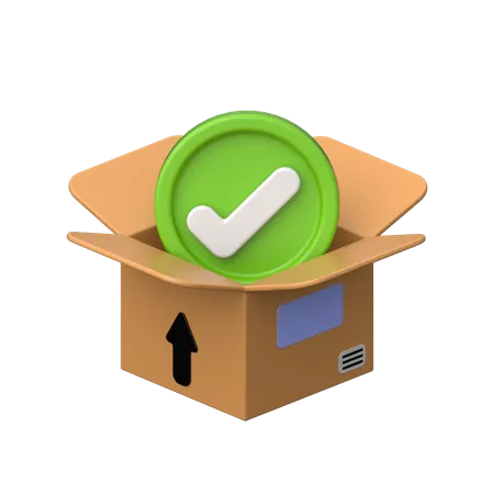 Verificar logística  3D Icon