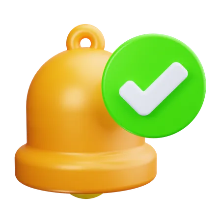 Verificar notificação  3D Icon