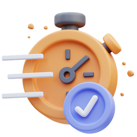 Verificar o tempo  3D Icon