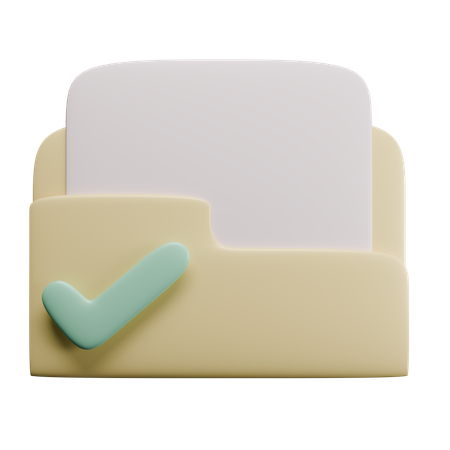 Verificar pasta  3D Icon