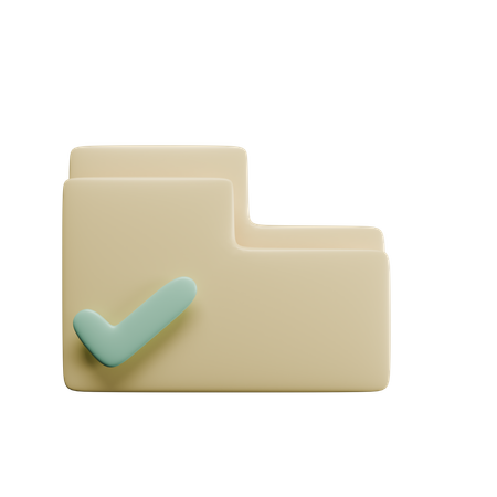 Verificar pasta  3D Icon