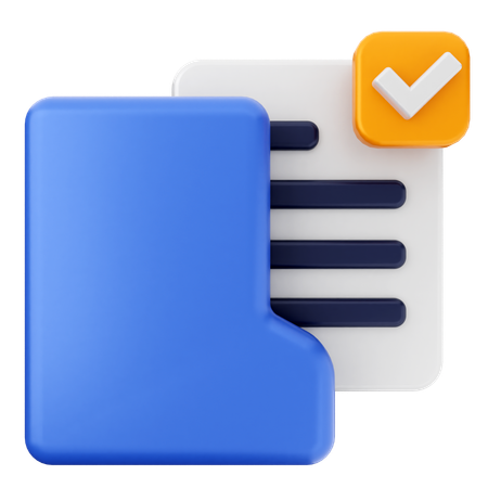 Verificar pasta  3D Icon