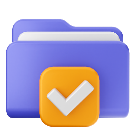 Verificar pasta  3D Icon