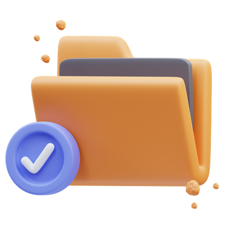 Verificar pasta  3D Icon