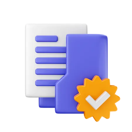 Verificar pasta  3D Icon