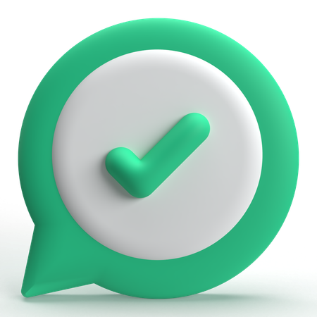 Verificar carrapato  3D Icon