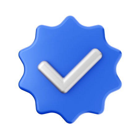 Verificar comprobar  3D Icon