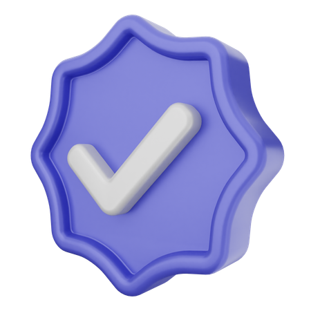 Verification  3D Icon