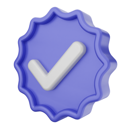 Verification  3D Icon