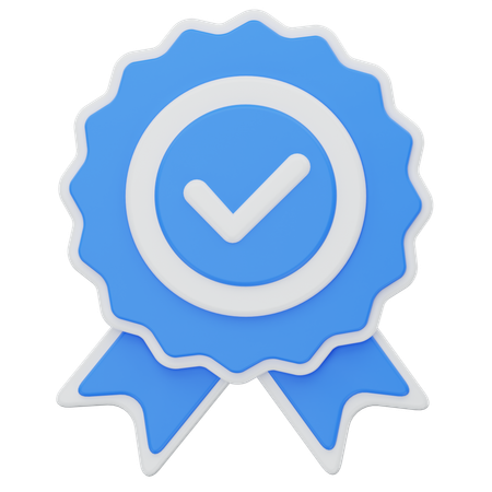 Verification  3D Icon
