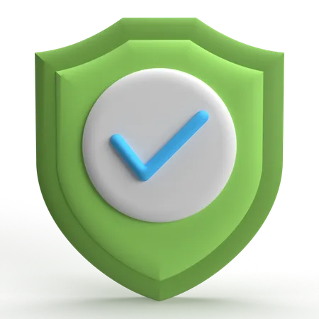 Verification  3D Icon