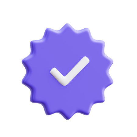 Verification  3D Icon