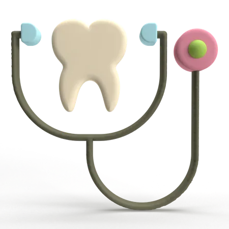 Vérification des dents  3D Icon