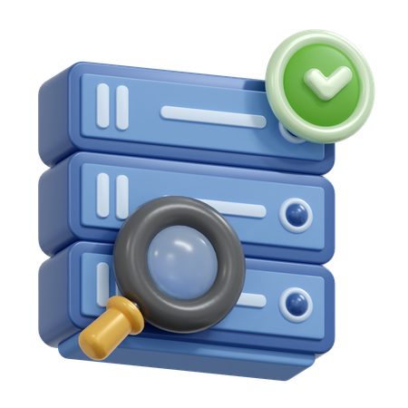 Vérification du serveur  3D Icon