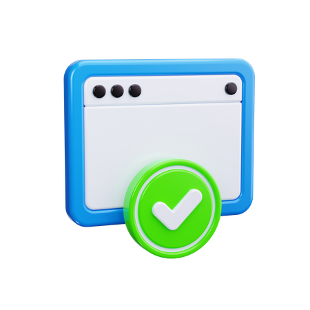 Vérification en ligne  3D Icon
