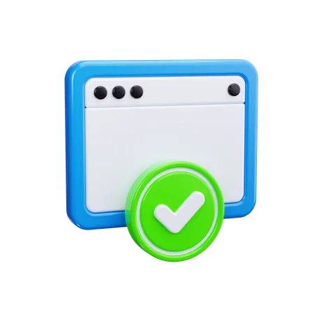 Vérification en ligne  3D Icon