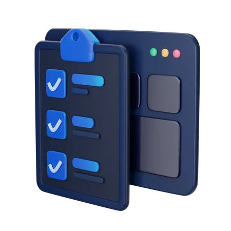 Vérification en ligne  3D Icon