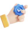 Verification gesture