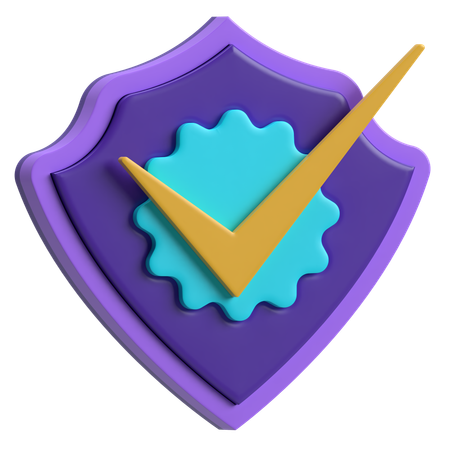 Vérifié  3D Icon