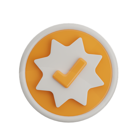 Verified  3D Icon
