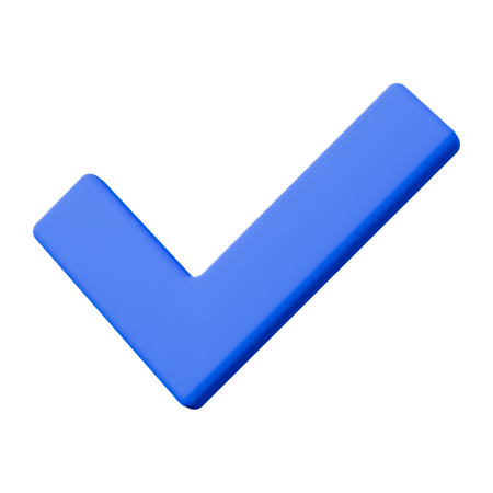 Verified  3D Icon