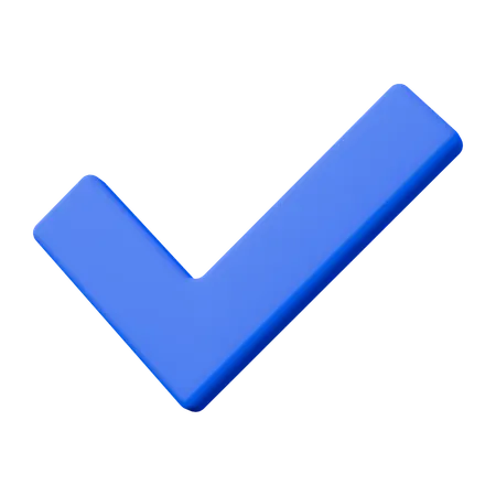 Verified  3D Icon