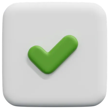 Verified  3D Icon