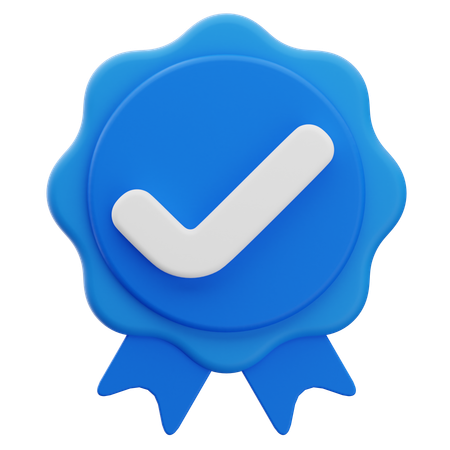 Verified  3D Icon