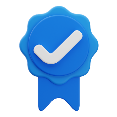 Verified  3D Icon