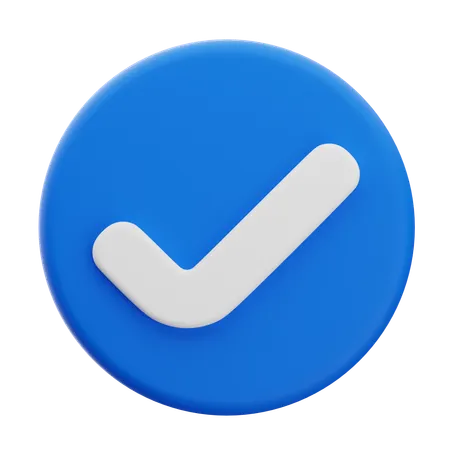 Verified  3D Icon