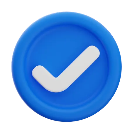 Verified  3D Icon