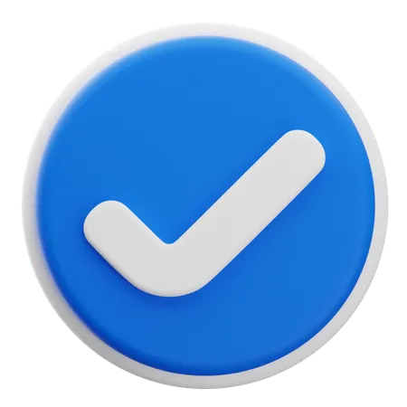 Verified  3D Icon