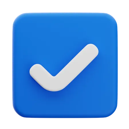 Verified  3D Icon