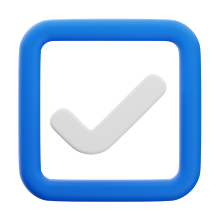 Verified  3D Icon