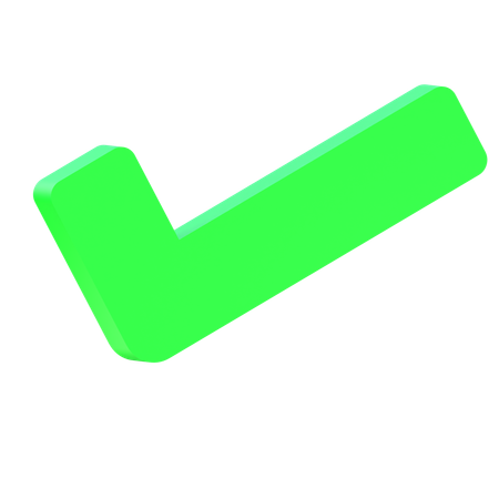 Verified  3D Icon