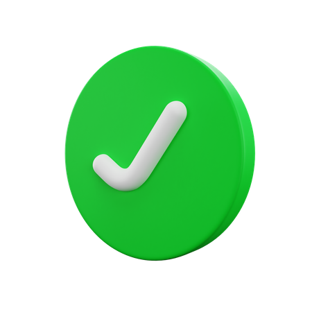Verified  3D Icon