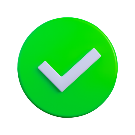 Verified  3D Icon