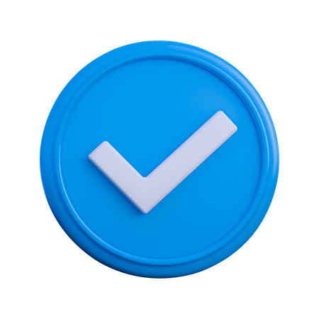 Verified  3D Icon