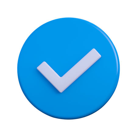 Verified  3D Icon