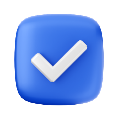 Verified  3D Icon