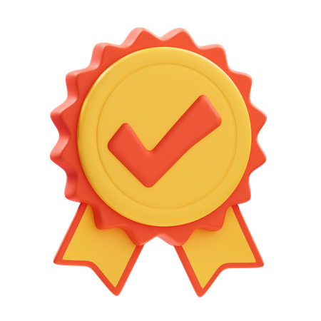 Verified Badge  3D Icon