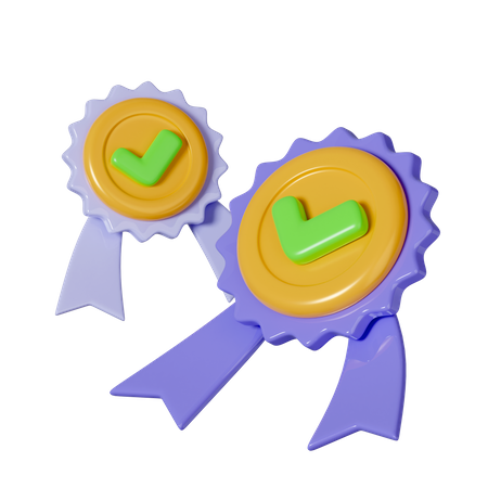 Verified Badge  3D Icon